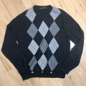 3/$45 Vintage Sebastian Cooper v neck sweater.